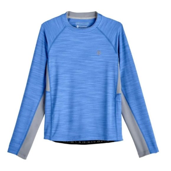 Coolibar Boy's Ultimate Long Sleeve Rash Guard UPF 50+ size S - Picture 2 of 16